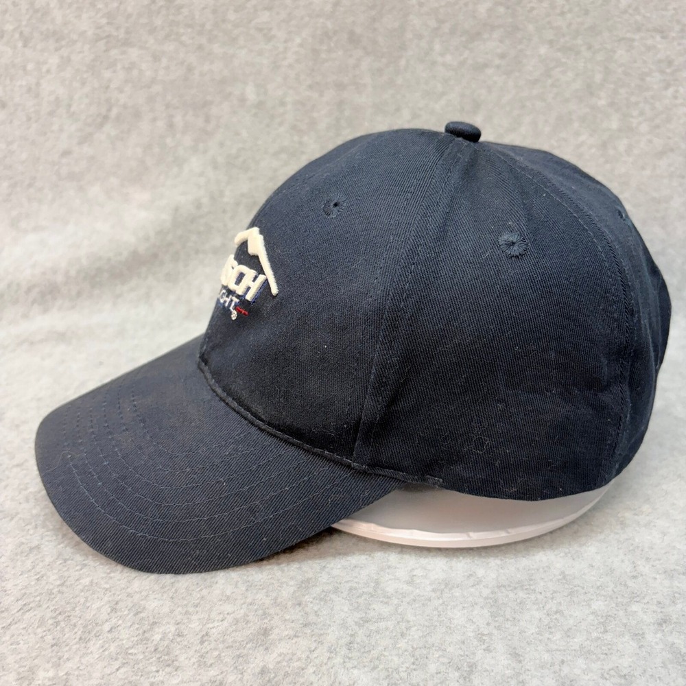 K-Products Busch Light Beer Adjustable OSFM Navy Blue Embroidered Hat - Picture 5 of 9